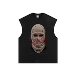 Wolvyn Apparel ‘In Plain Sight’ 305GSM Unisex Earth-Tone Tank Top - Wolvyn Apparel