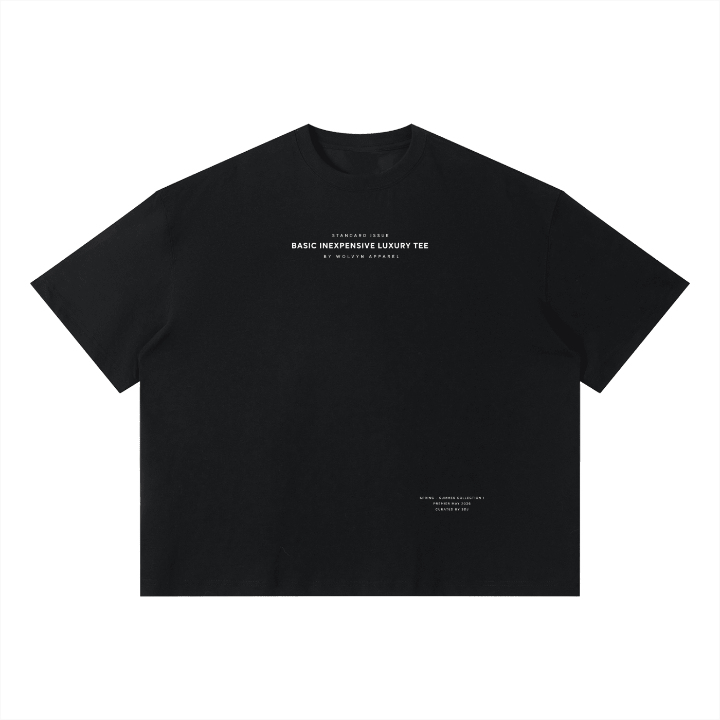 Wolvyn Apparel "Inexpensive Luxury" Unisex Sorona Boxy T-Shirt - Wolvyn Apparel