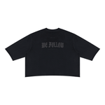 Wolvyn Apparel ‘Jesus Walks’ Unisex Mineral Wash Raw Hem Boxy T-Shirt - Wolvyn Apparel