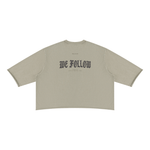 Wolvyn Apparel ‘Jesus Walks’ Unisex Mineral Wash Raw Hem Boxy T-Shirt - Wolvyn Apparel
