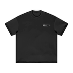 Wolvyn Apparel "Label - Black" Heavyweight Earth Tone T-Shirt - Wolvyn Apparel