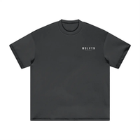 Wolvyn Apparel "Label - Black" Heavyweight Earth Tone T-Shirt - Wolvyn Apparel