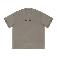 Wolvyn Apparel "Label" Heavyweight Earth Tone T-Shirt - Wolvyn Apparel