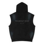 Wolvyn Apparel ‘Layers 002’ Unisex Vintage Wash Sun Fade Sleeveless Hoodie - Wolvyn Apparel