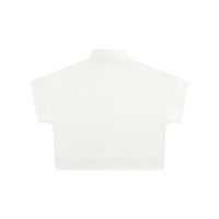 Wolvyn Apparel Light Tones Women's Quarter Zip Crop Sweatshirt - Wolvyn Apparel