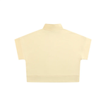 Wolvyn Apparel Light Tones Women's Quarter Zip Crop Sweatshirt - Wolvyn Apparel