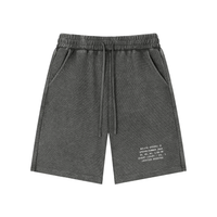 Wolvyn Apparel Mineral Wash Waffle Knit Shorts - Wolvyn Apparel