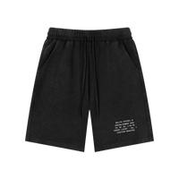 Wolvyn Apparel Mineral Wash Waffle Knit Shorts - Wolvyn Apparel