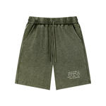 Wolvyn Apparel Mineral Wash Waffle Knit Shorts - Wolvyn Apparel