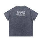 Wolvyn Apparel Mineral Wash Waffle Knit T-Shirt - Wolvyn Apparel