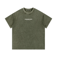 Wolvyn Apparel Mineral Wash Waffle Knit T-Shirt - Wolvyn Apparel