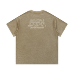 Wolvyn Apparel Mineral Wash Waffle Knit T-Shirt - Wolvyn Apparel