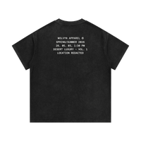 Wolvyn Apparel Mineral Wash Waffle Knit T-Shirt - Wolvyn Apparel