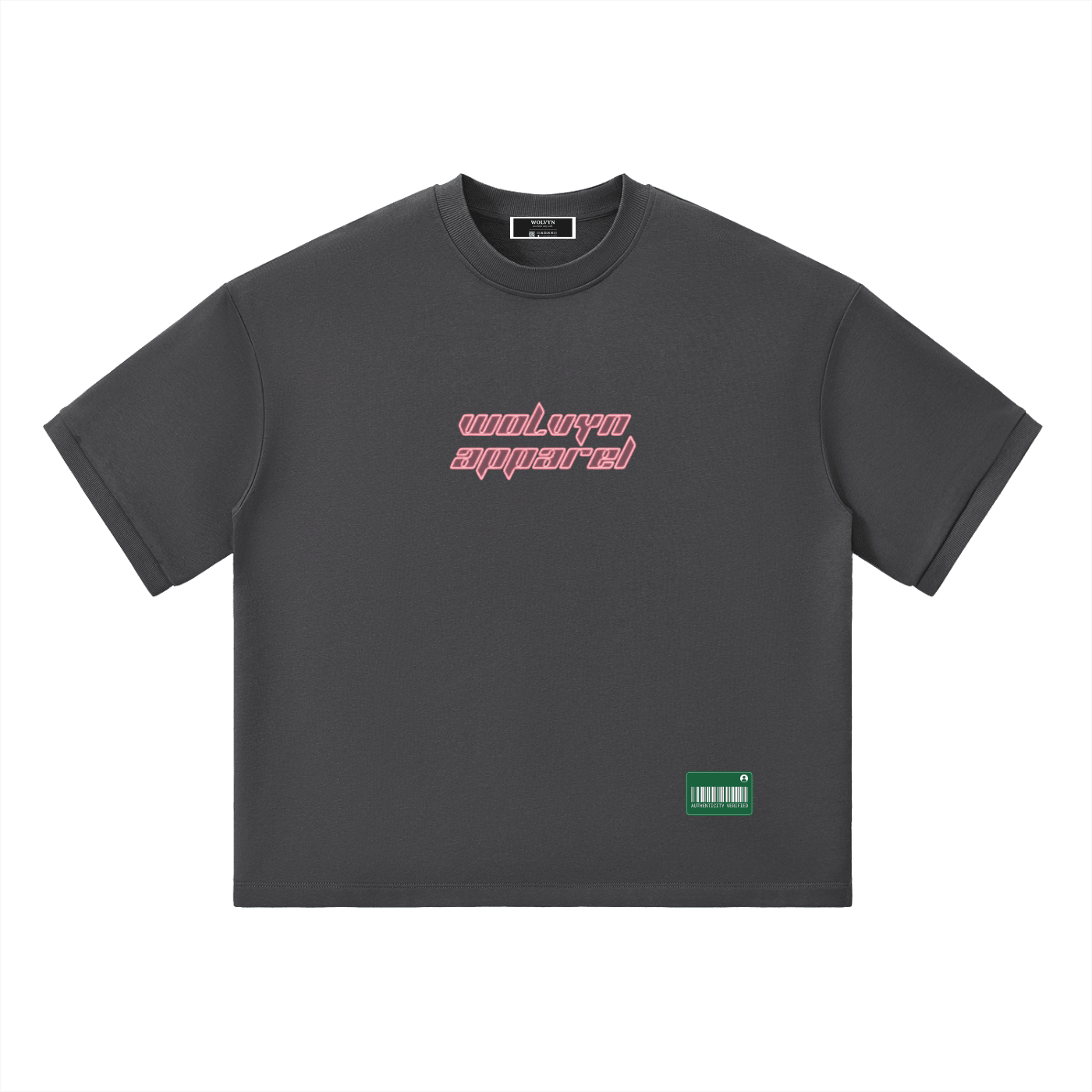 Wolvyn Apparel "New Logo" Unisex Heavyweight Boxy T-Shirt - Wolvyn Apparel