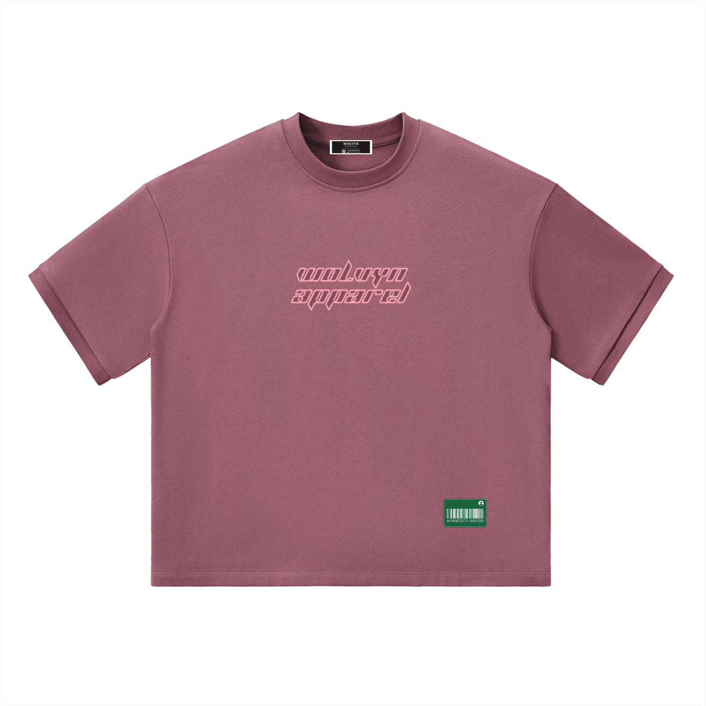 Wolvyn Apparel "New Logo" Unisex Heavyweight Boxy T-Shirt - Wolvyn Apparel