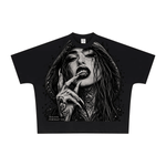 Wolvyn Apparel ‘No Angel’ Unisex Batwing Sleeve T-shirt - Wolvyn Apparel