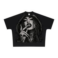 Wolvyn Apparel ‘No Angel’ Unisex Batwing Sleeve T-shirt - Wolvyn Apparel