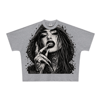 Wolvyn Apparel ‘No Angel’ Unisex Batwing Sleeve T-shirt - Wolvyn Apparel