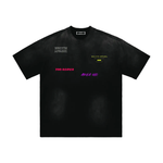 Wolvyn Apparel "Phoenix Nights" Hand - Frayed Sunfade T-Shirt - Wolvyn Apparel