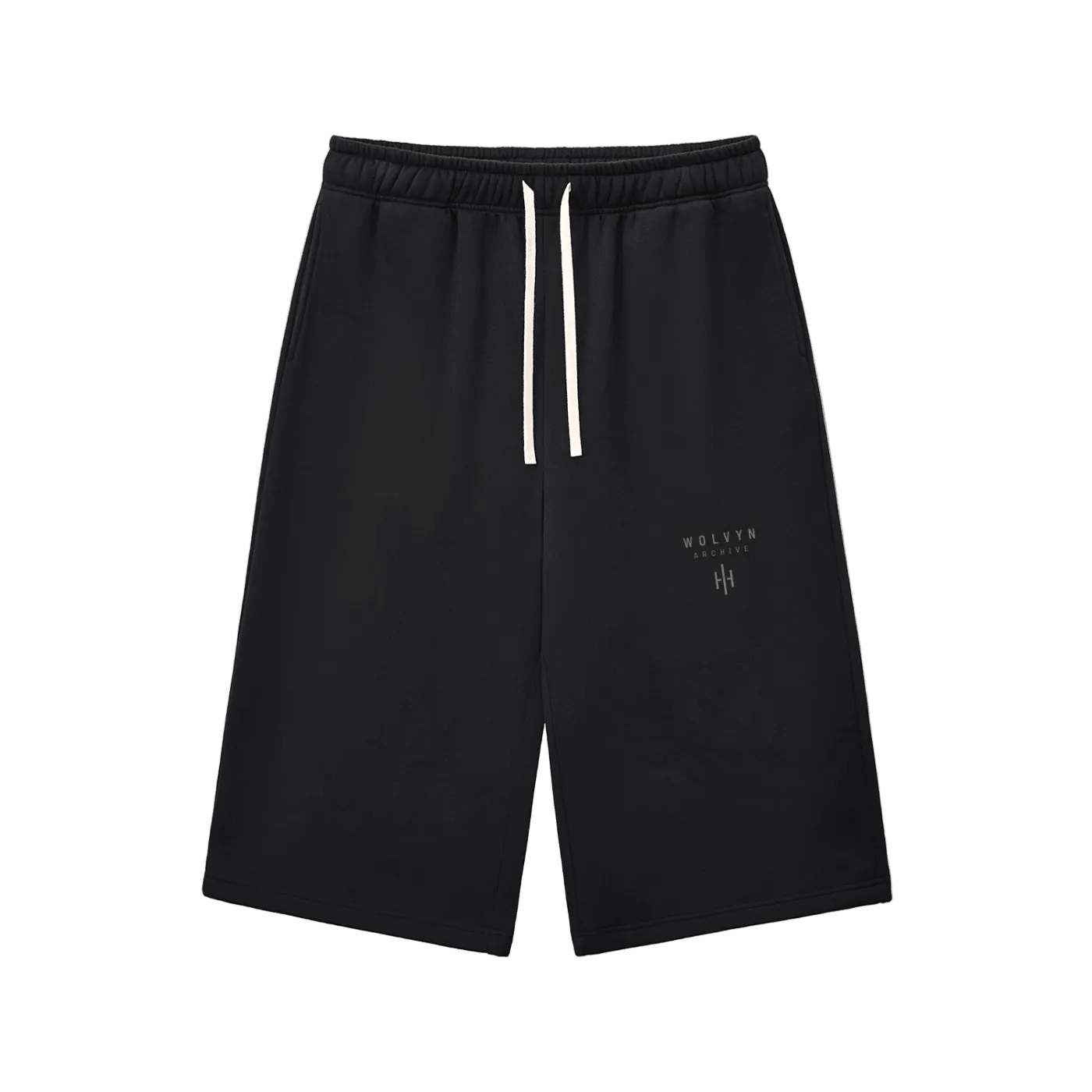 Wolvyn Apparel Relaxed Drawstring Three-quarter Sweatpants - Wolvyn Apparel