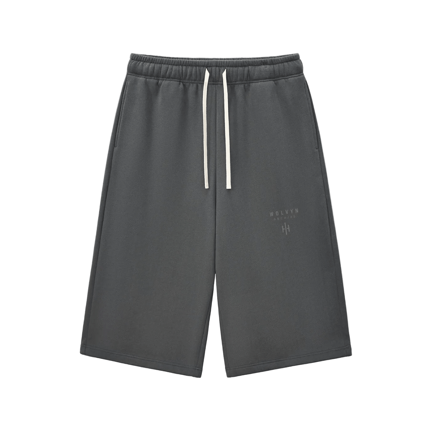 Wolvyn Apparel Relaxed Drawstring Three-quarter Sweatpants - Wolvyn Apparel
