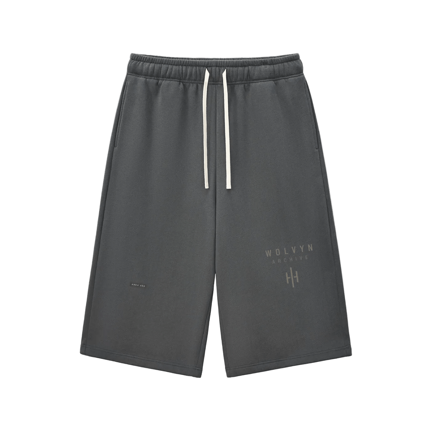 Wolvyn Apparel Relaxed Drawstring Three-quarter Sweatpants - Wolvyn Apparel