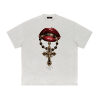 Wolvyn Apparel ‘Sacrilege’ Heavyweight Drop Shoulder T-Shirt - Wolvyn Apparel