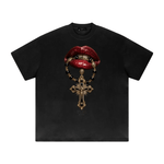 Wolvyn Apparel ‘Sacrilege’ Heavyweight Drop Shoulder T-Shirt - Wolvyn Apparel