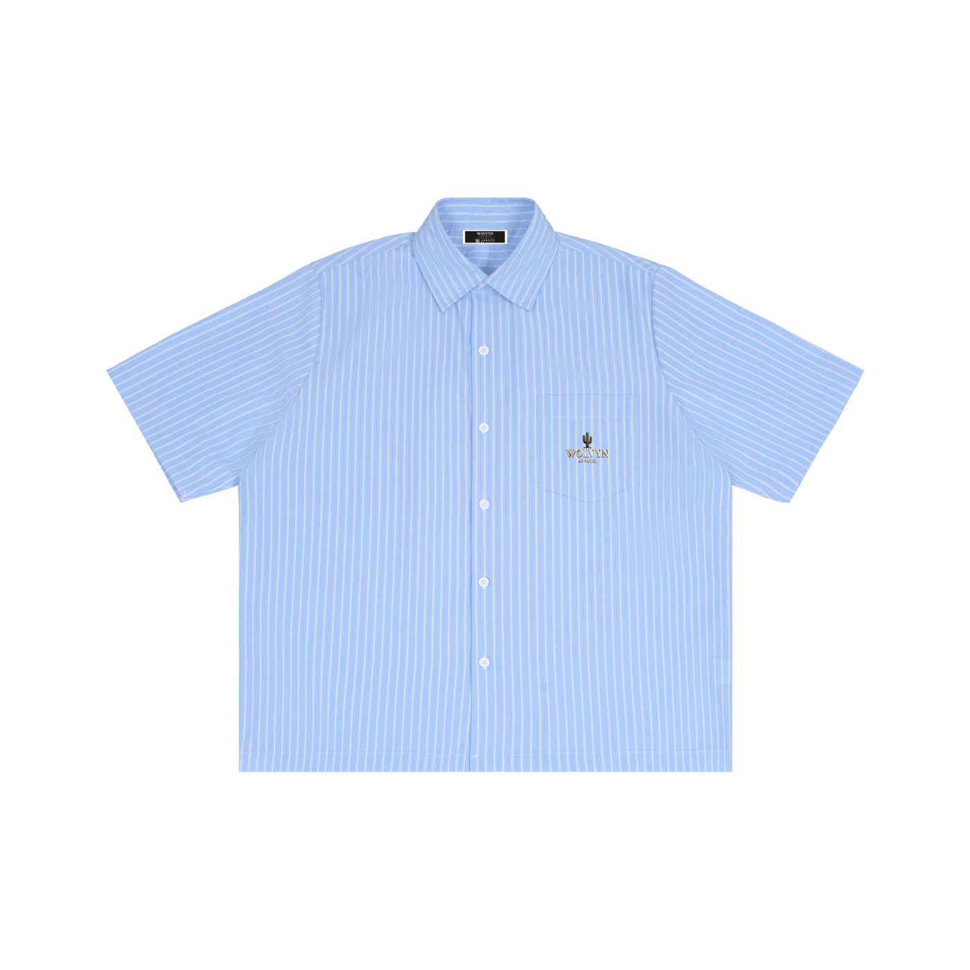 Wolvyn Apparel "Saguaro" Striped Boxy Short Sleeve Shirt - Wolvyn Apparel