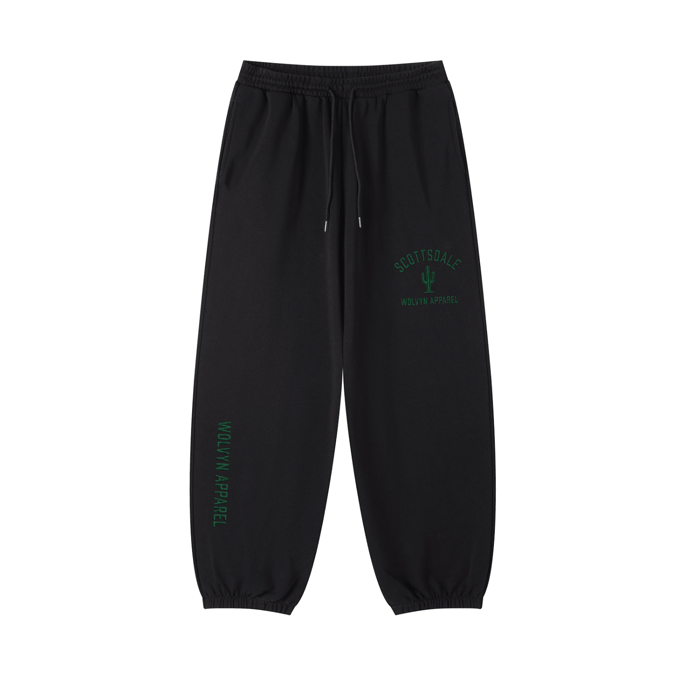 Wolvyn Apparel "Scottsdale Green" Essential Jogged Sweatpants - Wolvyn Apparel