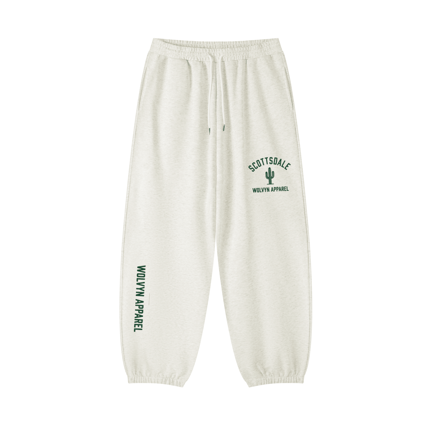 Wolvyn Apparel "Scottsdale Green" Essential Jogged Sweatpants - Wolvyn Apparel