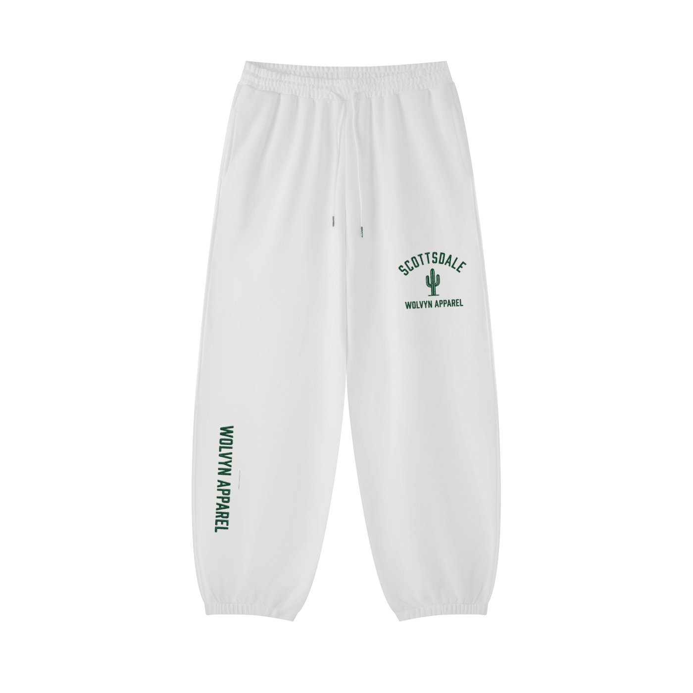 Wolvyn Apparel "Scottsdale Green" Essential Jogged Sweatpants - Wolvyn Apparel