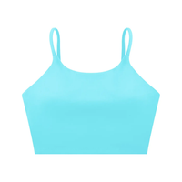 Wolvyn Apparel ‘Simplistic’ Spaghetti Strap Yoga Sports Bra - Wolvyn Apparel