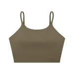 Wolvyn Apparel ‘Simplistic’ Spaghetti Strap Yoga Sports Bra - Wolvyn Apparel