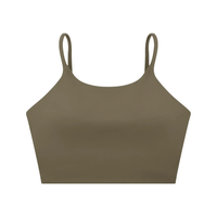 Wolvyn Apparel ‘Simplistic’ Spaghetti Strap Yoga Sports Bra - Wolvyn Apparel