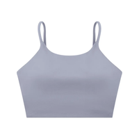Wolvyn Apparel ‘Simplistic’ Spaghetti Strap Yoga Sports Bra - Wolvyn Apparel
