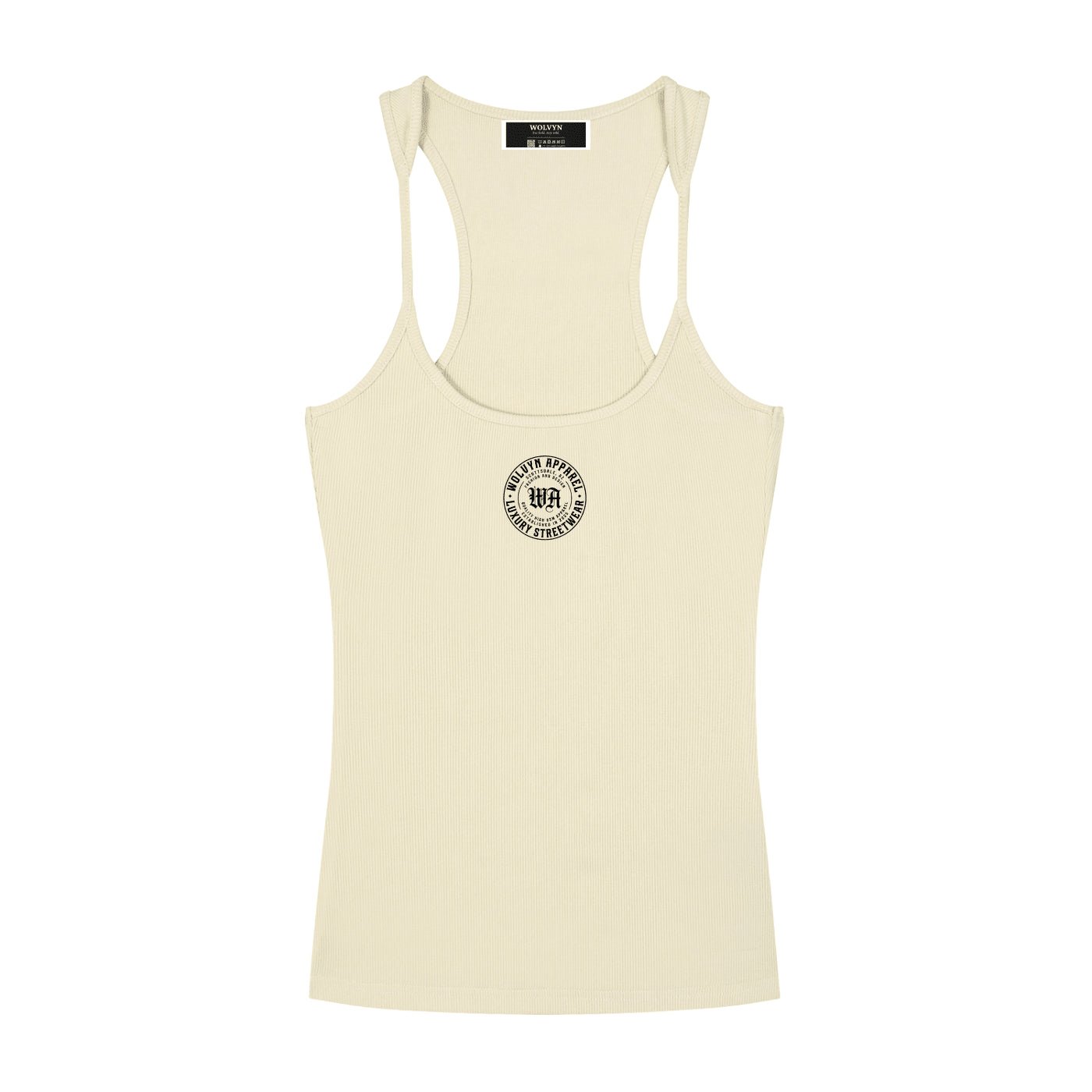 Wolvyn Apparel Slim Fit Ribbed Racerback Tank Top - Wolvyn Apparel