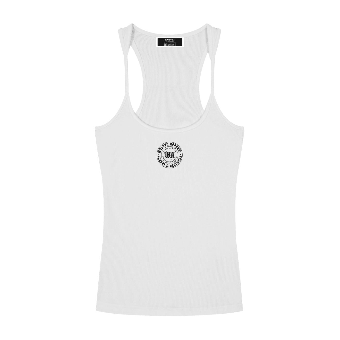Wolvyn Apparel Slim Fit Ribbed Racerback Tank Top - Wolvyn Apparel