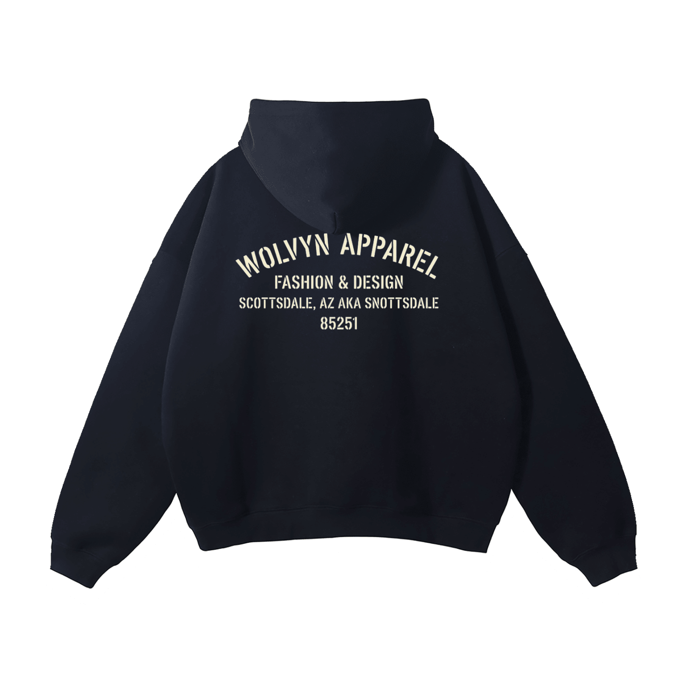 Wolvyn Apparel "Snottsdale" Oversize Fleeced Hoodie - Wolvyn Apparel