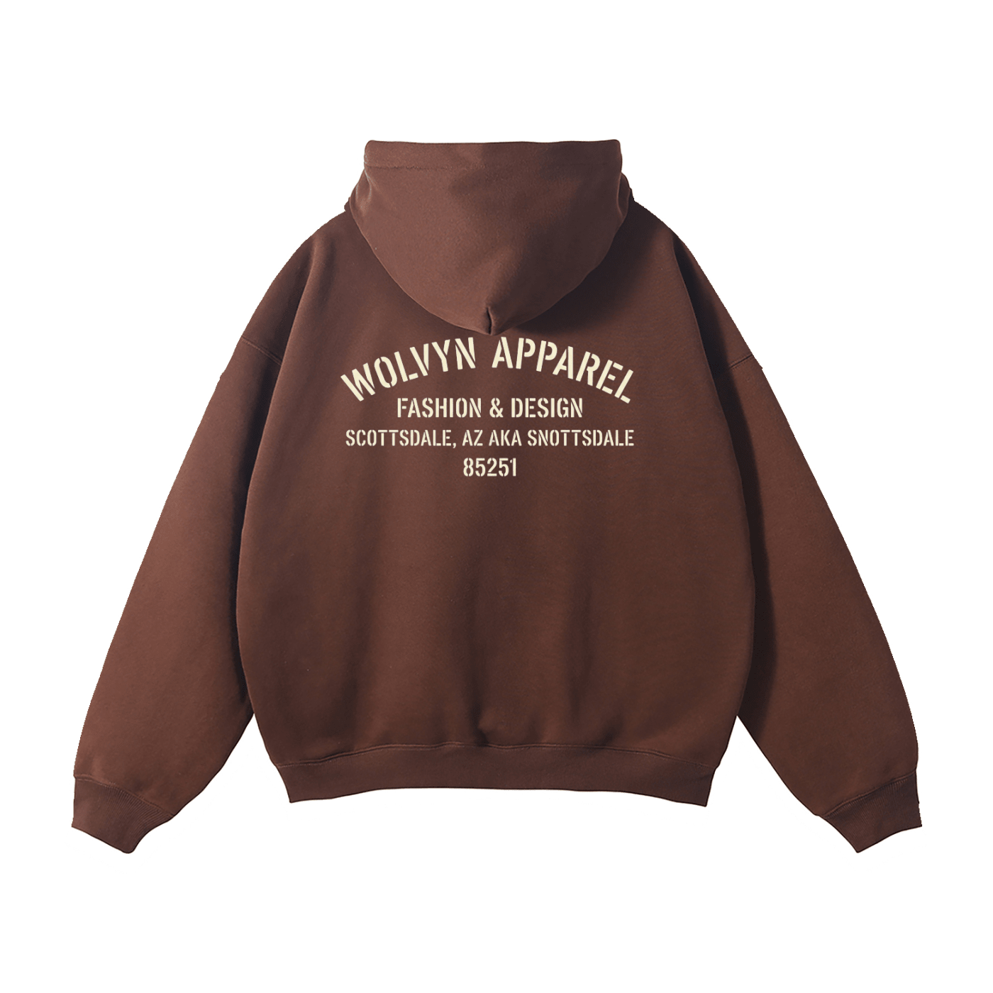 Wolvyn Apparel "Snottsdale" Oversize Fleeced Hoodie - Wolvyn Apparel