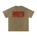 Wolvyn Apparel ‘Sold Out Pop-Up Shop’ Snow Washed Oversized Cotton T-Shirt - Wolvyn Apparel
