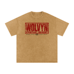 Wolvyn Apparel ‘Sold Out Pop-Up Shop’ Snow Washed Oversized Cotton T-Shirt - Wolvyn Apparel