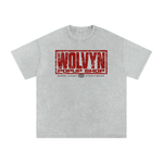 Wolvyn Apparel ‘Sold Out Pop-Up Shop’ Snow Washed Oversized Cotton T-Shirt - Wolvyn Apparel