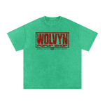 Wolvyn Apparel ‘Sold Out Pop-Up Shop’ Snow Washed Oversized Cotton T-Shirt - Wolvyn Apparel