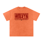 Wolvyn Apparel ‘Sold Out Pop-Up Shop’ Snow Washed Oversized Cotton T-Shirt - Wolvyn Apparel