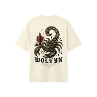 Wolvyn Apparel ‘Sonoran Scorpion’ Unisex Heavyweight Oversized T-Shirt - Wolvyn Apparel