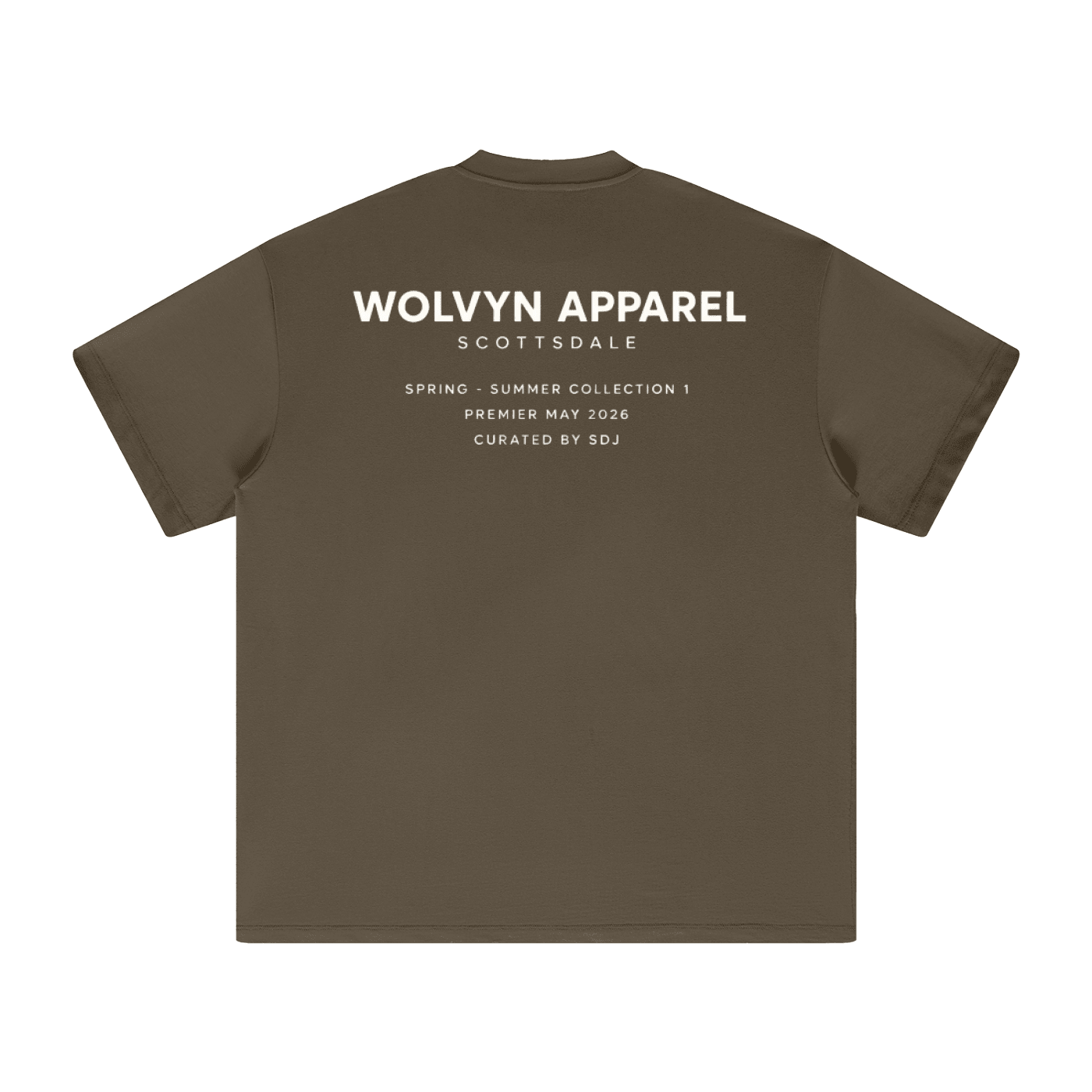 Wolvyn Apparel "Standard Issue" 305 GSM Earth Tone T-Shirt - Wolvyn Apparel