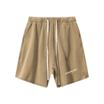 Wolvyn Apparel "Standard Issue" 410GSM Unisex Distressed Vintage-Wash Raw-Hem Shorts - Wolvyn Apparel