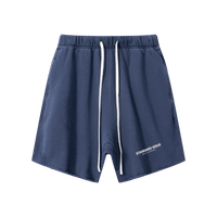 Wolvyn Apparel "Standard Issue" 410GSM Unisex Distressed Vintage-Wash Raw-Hem Shorts - Wolvyn Apparel