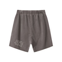 Wolvyn Apparel "Standard Issue" 410GSM Unisex Distressed Vintage-Wash Raw-Hem Shorts - Wolvyn Apparel
